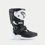 Детски мотокрос ботуши ALPINESTARS Tech 3S KIDS WHT/BLK - Image 3