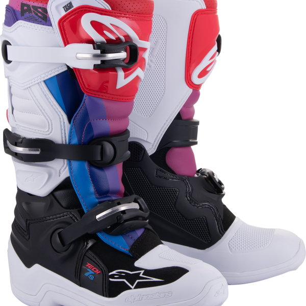 Детски мотокрос ботуши ALPINESTARS TECH 7S W/B/RAINBOW