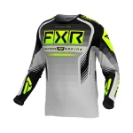 Тениска Clutch Pro MX24 Grey Hi Vis