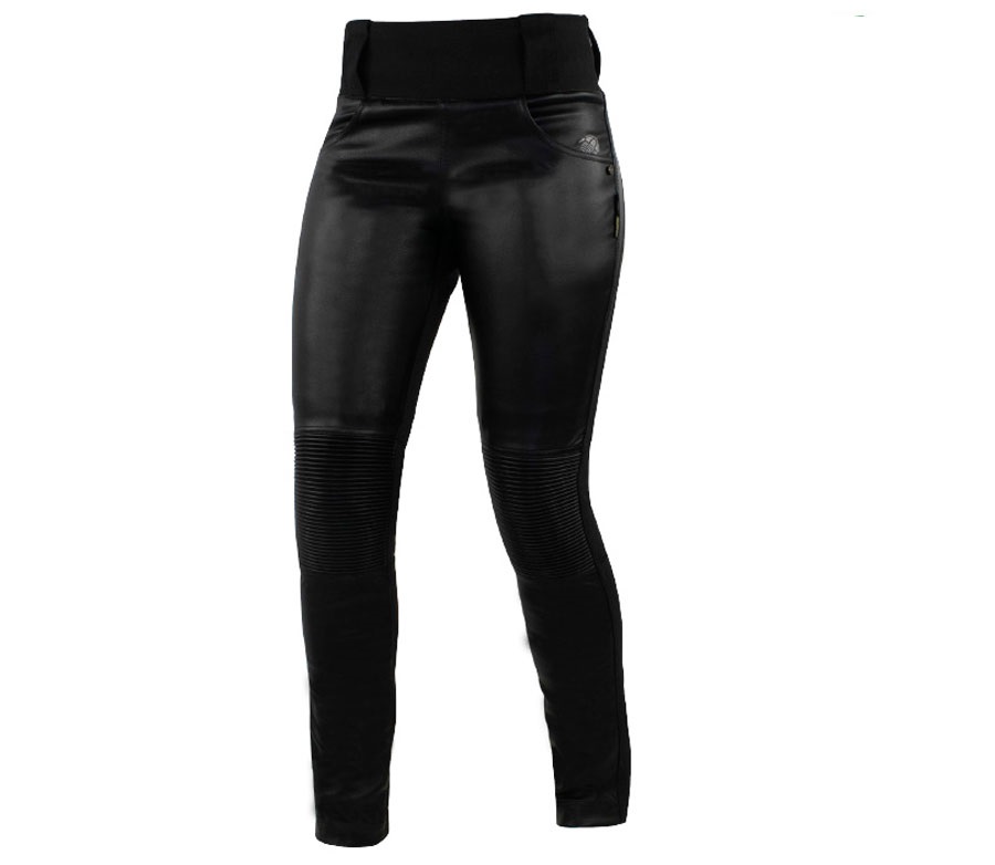 leather-leggings-bl-1.jpg ДАМСКИ КЛИН TRILOBITE 2061 LEGGINGS BLACK/BLACK - Image 1