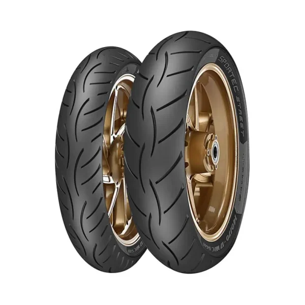 Комплект гуми Metzeler Sportec Street 2 | Предна/Задна гума Sportec Street 2 80/80-14 M/C REINF TL 43S