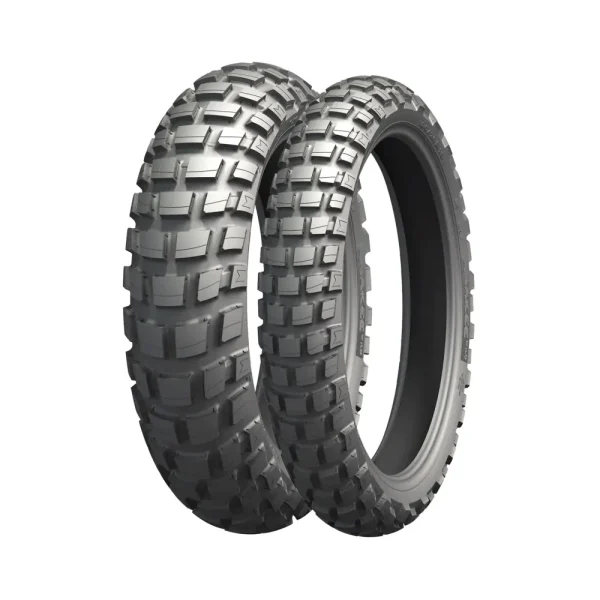 Комплект гуми Michelin Anakee Wild | Предна гума Anakee Wild 120/70 R 19 M/C 60R F TL/TT | Задна гума Anakee Wild 140/80-18 M/C 70R R TL/TT