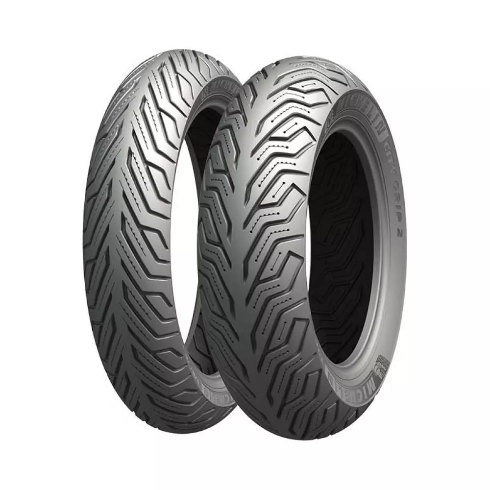michelin-city-grip-2-scooter-tires-set-397-2.webp Комплект гуми Michelin City Grip 2 | Предна гума City Grip 2 120/70-16 M/C 57S F TL | Предна/Задна гума City Grip 2 120/70-12 M/C 58S REINF TL - Image 1