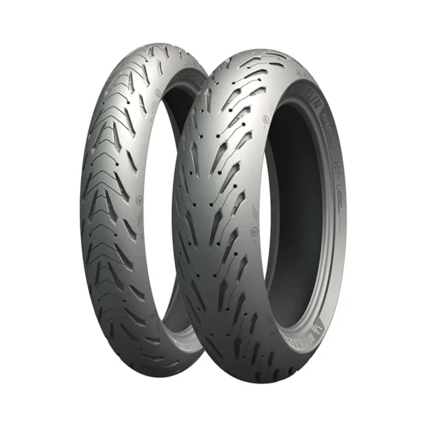 Комплект гуми Michelin Road 5 | Предна гума Road 5 120/70 ZR 17 M/C (58W) F TL | Задна гума Road 5 150/70 ZR 17 M/C (69W) R TL