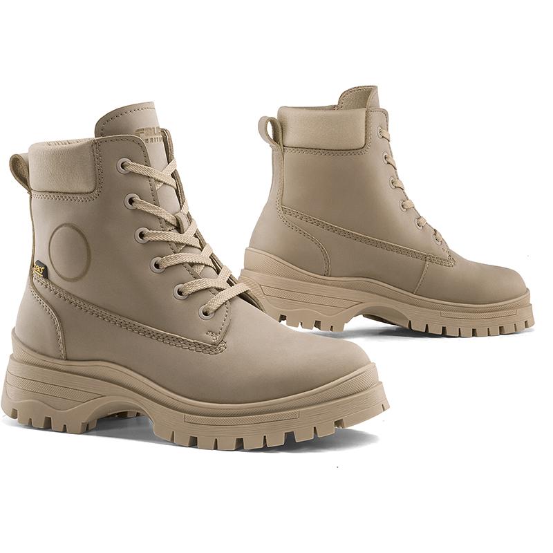 none_99acb1281972fef44d88900d89a6f4cc_99acb12.jpg Дамски мото боти FALCO ZARAH CAMEL BROWN - Image 1
