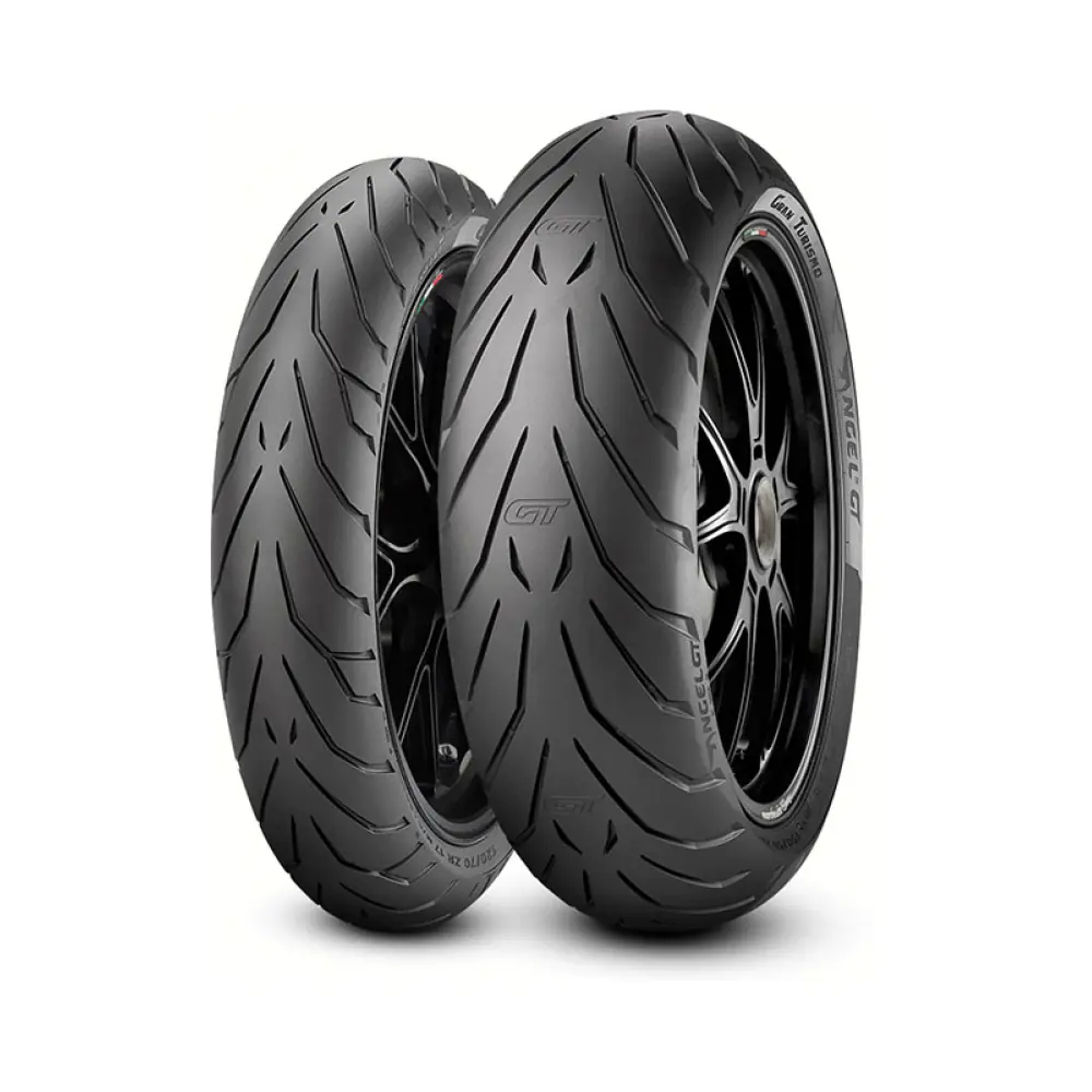 pirelli-angel-gt-tires-set-11-2.webp Комплект гуми Pirelli Angel GT | Предна гума Angel GT 120/70 ZR 18 M/C (59W) TL | Задна гума Angel GT 190/55 ZR 17 M/C (75W) TL (A) - Image 1