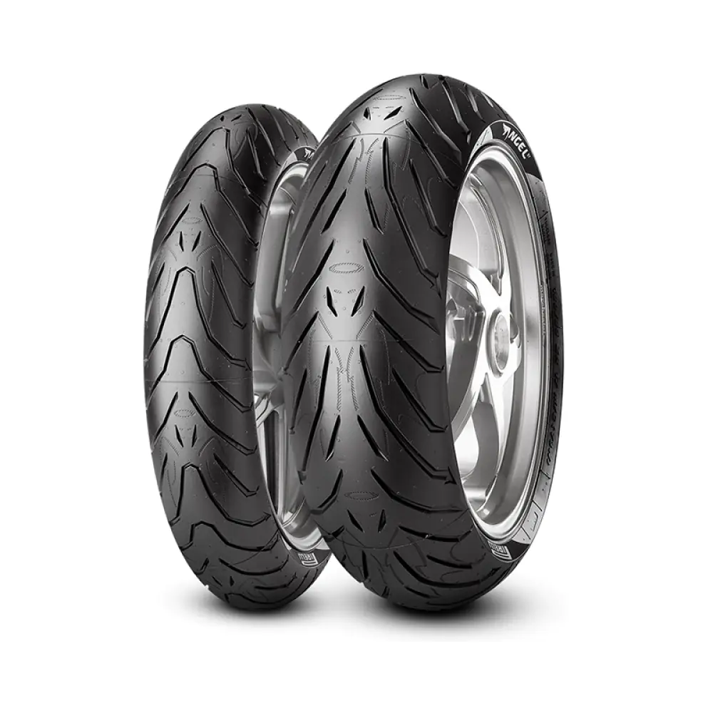 pirelli-angel-st-tires-set-1-2.webp Комплект гуми Pirelli Angel ST | Предна гума Angel ST 120/70 ZR 17 M/C (58W) TL | Задна гума Angel ST 180/55 ZR 17 M/C (73W) TL - Image 1