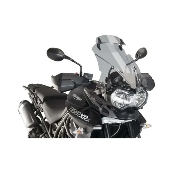 Слюда Touring с втора слюда Triumph Tiger 800 XC/XCX/XCA/XR/XRX/XRT Smoke