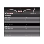 Кормило Fatbar Yamaha YZ65 18-, YZ85 19- черен - Image 2
