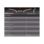 Кормило Twinwall RC Mini 85cc черен - Image 2