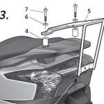 Монтажен комплект за куфари SHAD TOP MASTER KYMCO DOWNTOWN 125 '09
