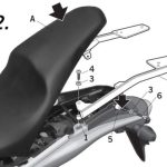 Монтажен комплект за куфари SHAD TOP MASTER HONDA HORNET CB600 F