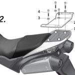 Монтажен комплект за куфари SHAD TOP MASTER HONDA VFR 800 VTE 02